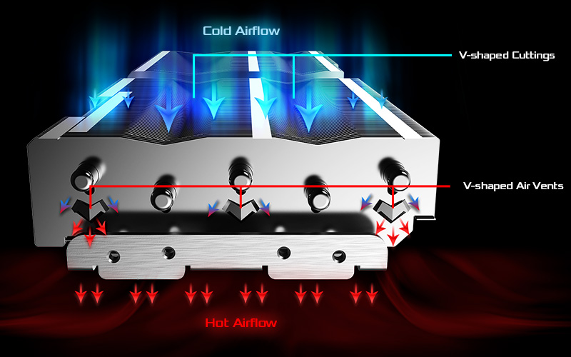 VGA Air Deflecting Fin E200